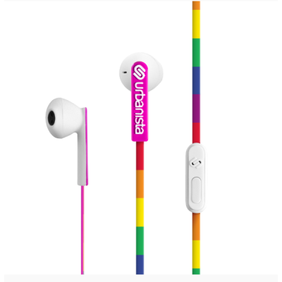 Urbanista San Francisco - Auricolari con microfono - in-ear - cablato - jack 3,5 mm - lucky rainbow