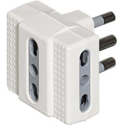 BTicino - Power splitter - CEI 23-50 (M) a CEI 23-50 (F) - 250 V - 16 A