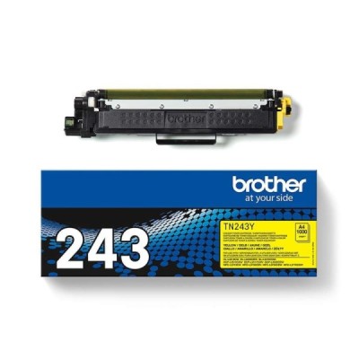 Brother TN243Y - Giallo - originale - cartuccia toner - per Brother DCP-L3510, L3517, L3550, HL-L3210, L3230, L3270, MFC-L3710,