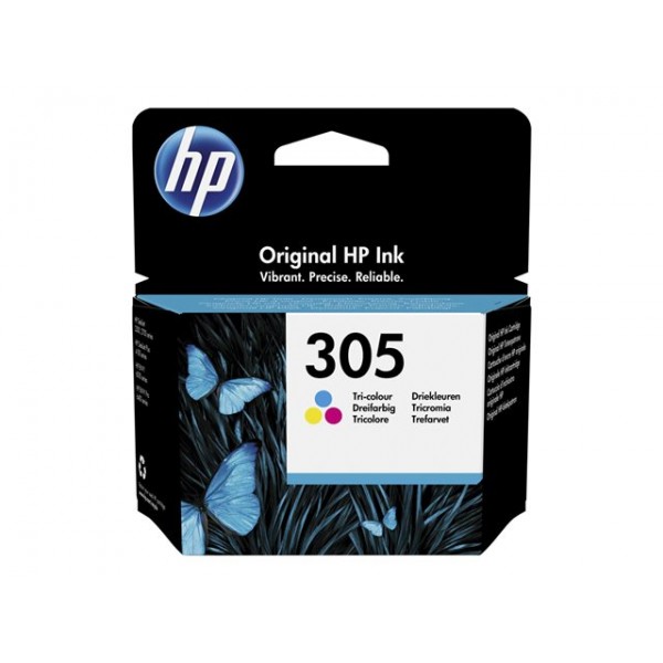 HP 305 - 4.48 ml - colore (ciano, magenta, giallo) - originale - cartuccia d'inchiostro - per Deskjet 1255, 23XX, 27XX- DeskJet