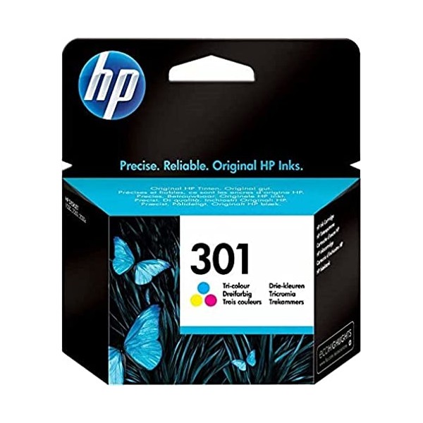 CARTUCCIA INK HP CH562EE N.301 TRICROMIA 3C 190PP X Deskjet F2050 1510 3050 3050A 1050 2050A OJ-2620 OJ-4630