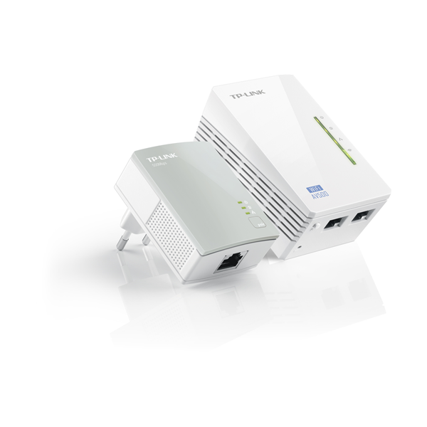 STARTER KIT POWERLINE AV600 WIRELESS N 300MBPS 2*ETHERNET TP-LINK TL-WPA4220KIT