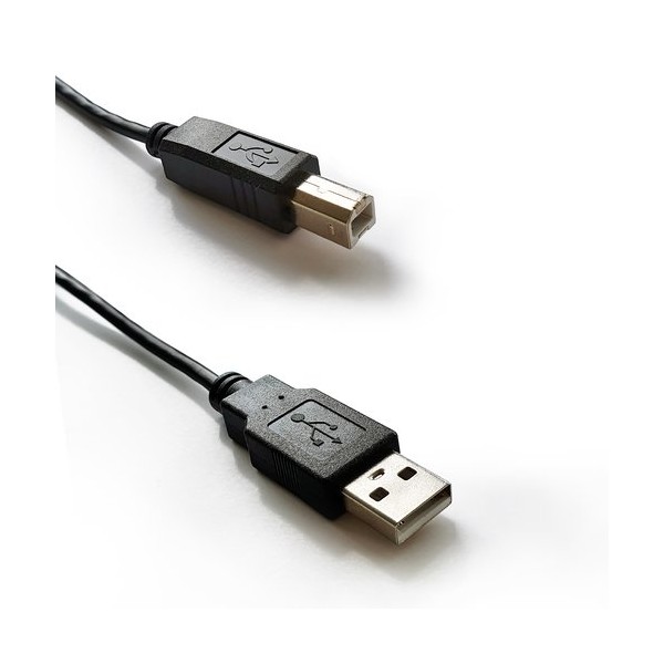 AVO ATLANTIS USB 2.0 A TO USB B, M/M, 1,8MT, (TIPO STAMPANTE), NERO, P019-UB2-ABMM-2