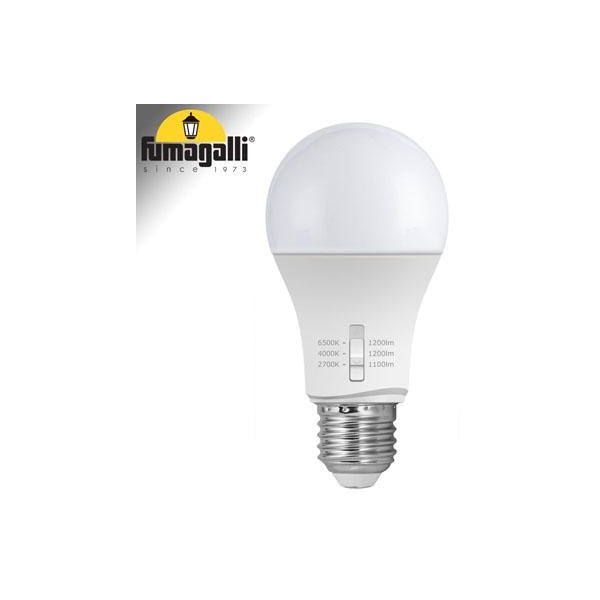 Lampadina LED E27 A60 - 11W - CCT - Fumagalli