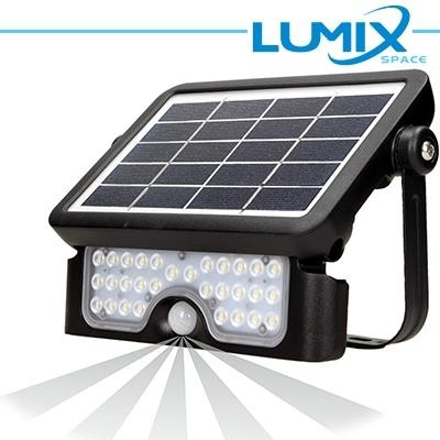 Faretto solare LED senza fili 500lm - con sensori