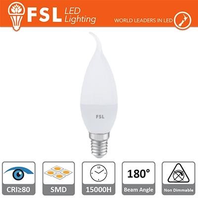 Lampada Colpo di Vento - 5,5W 4000K E14 