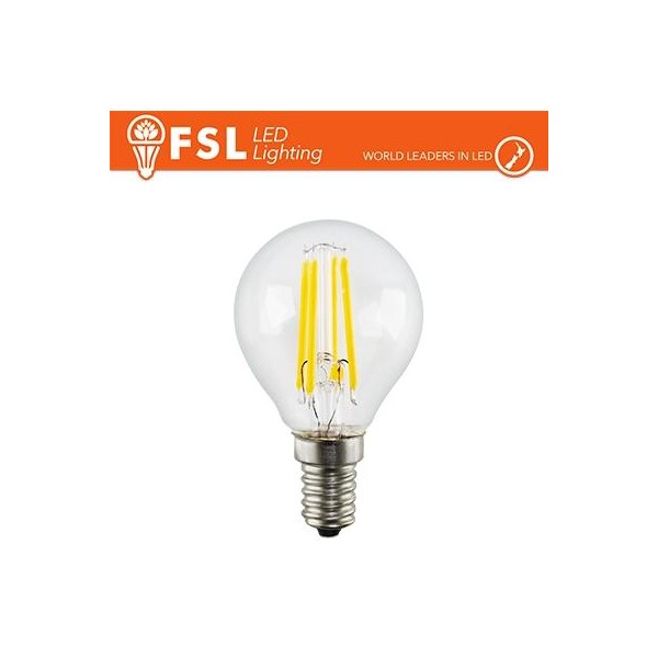 Lampada Filamento Sfera - 4W 4000K E14