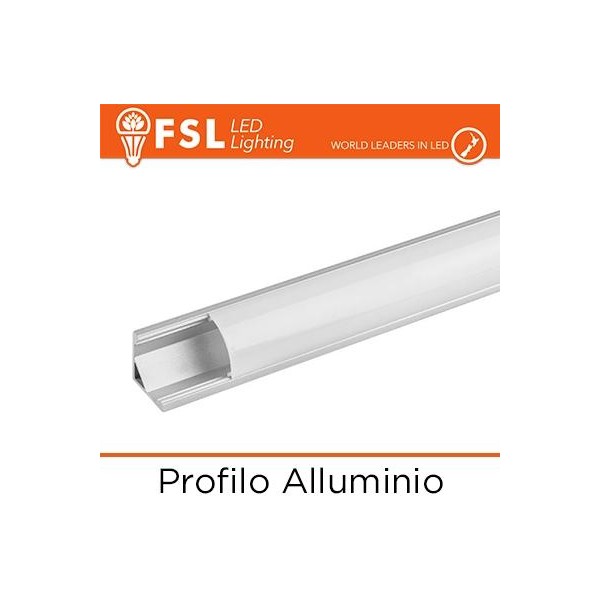 BARRA  ALLUMINIO 6063 - Angolare - 2m SILVER