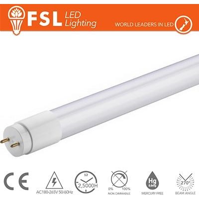 T8 LED Tubo Vetro - 24W 2200LM 4000K 150cm