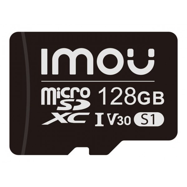 ImouLife S1 - Scheda di memoria flash - 128 GB - Video Class V30 / UHS-I U3 / Class10 - UHS-I microSDXC