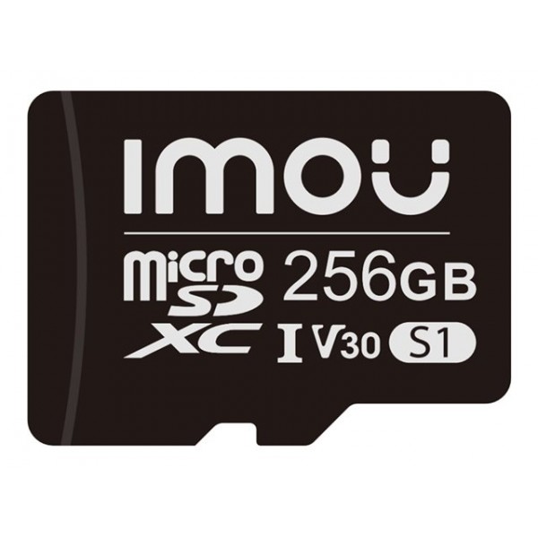 ImouLife S1 - Scheda di memoria flash - 256 GB - Video Class V30 / UHS-I U3 / Class10 - UHS-I microSDXC