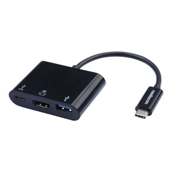 MEDIACOM Type-C Multiport Adapter - Docking station - USB-C - HDMI